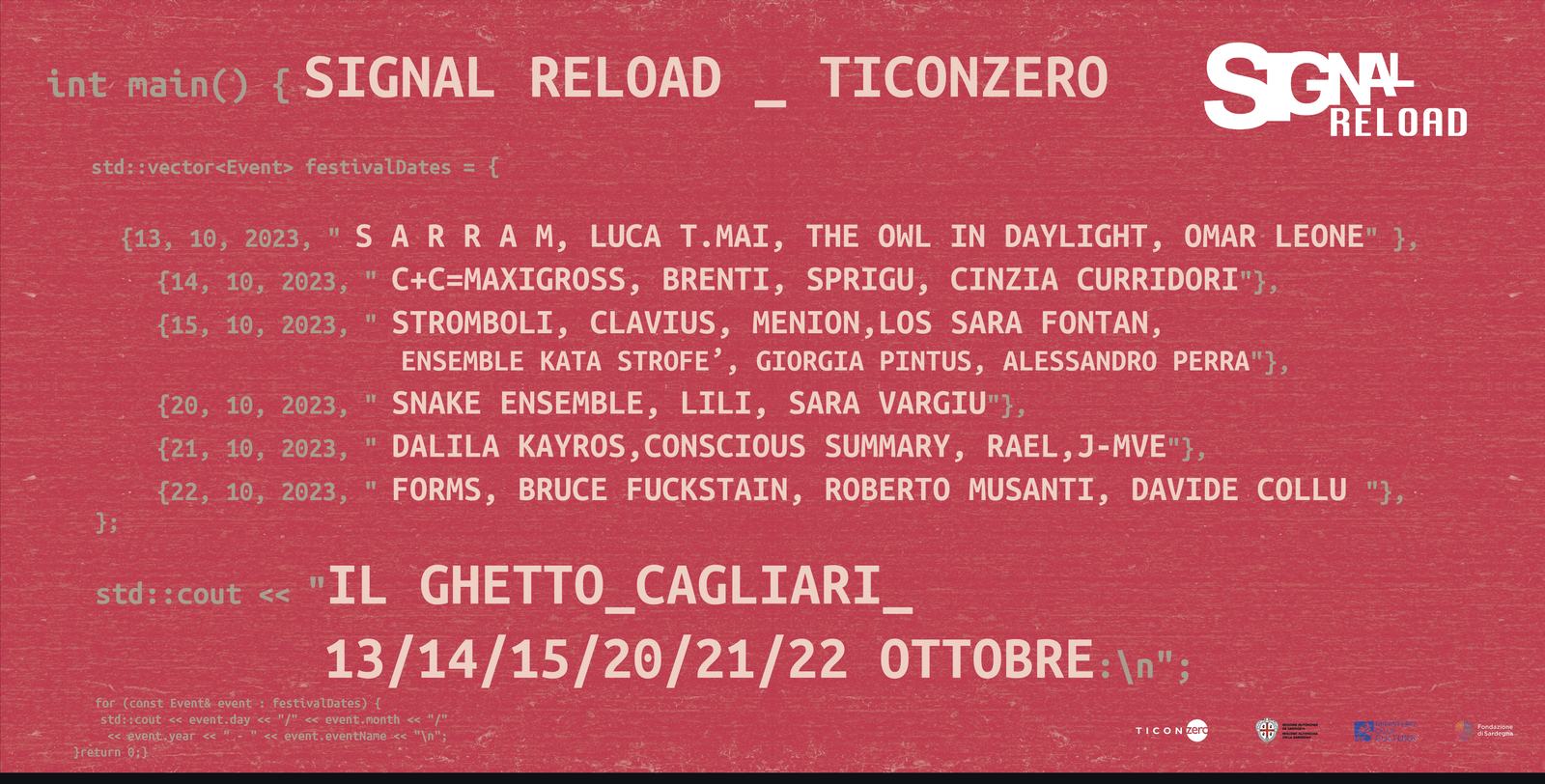 Materiale grafico di Signal Reload